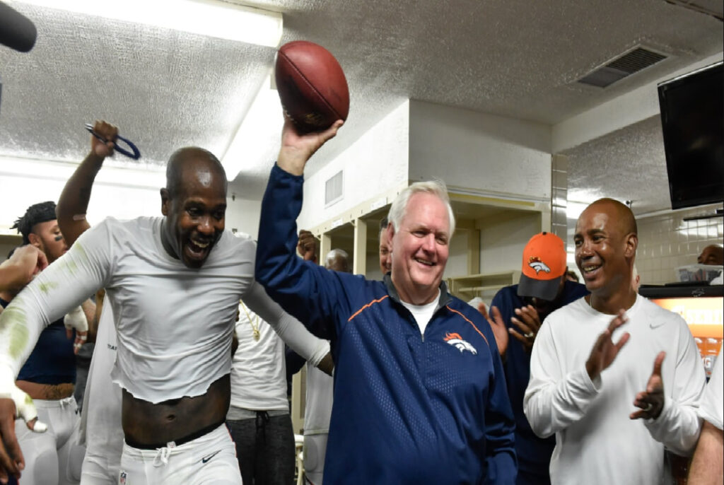 win celebration