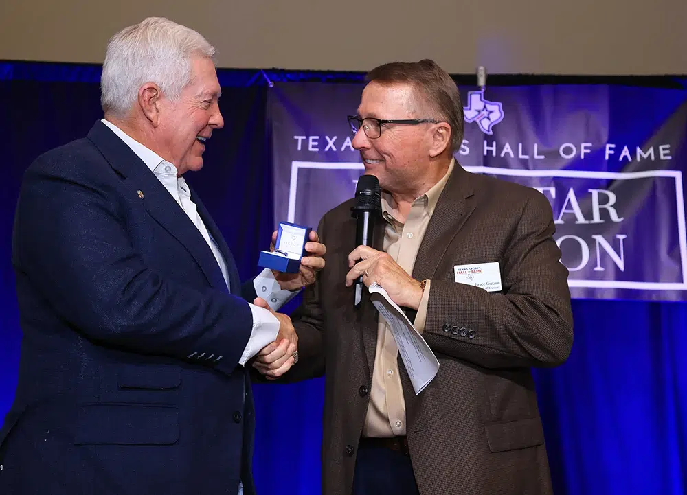 mack brown gift opening