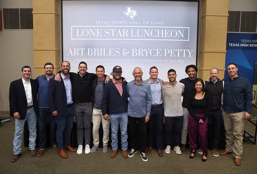 lone star luncheon art brilles and bryce petty