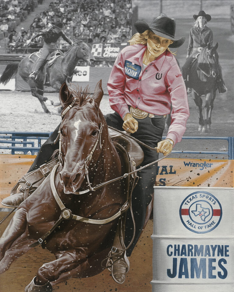 Charmayne James painting