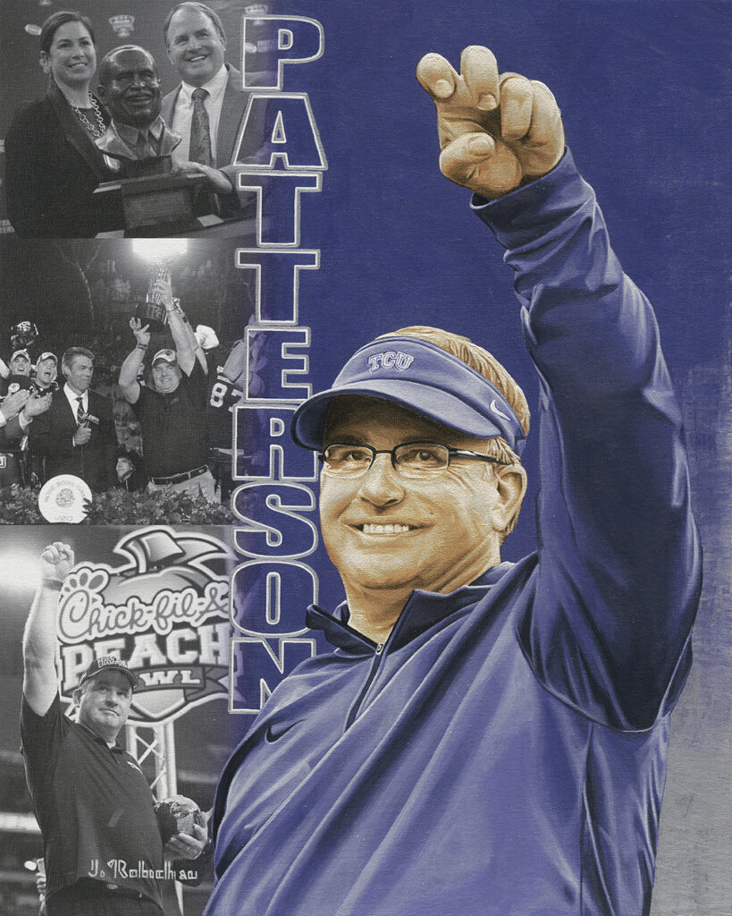 Gary Patterson painting